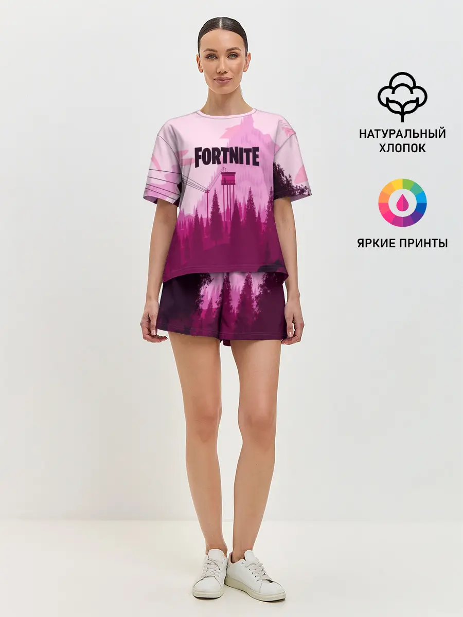 Женская пижама с шортами / FORTNITE