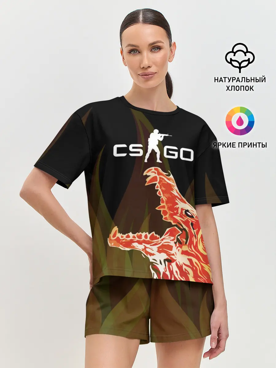 Женская пижама с шортами / CS:GO - Howl