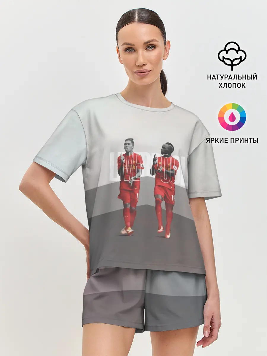 Женская пижама с шортами / Liverpool