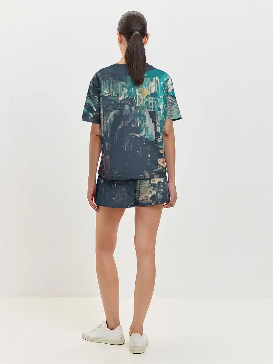 Женская пижама с шортами / Сайонара бой