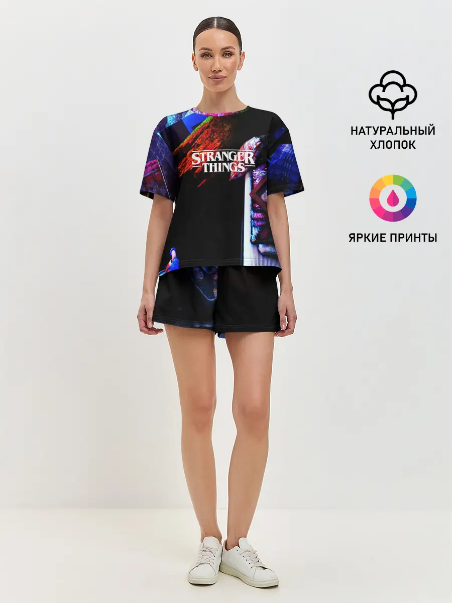 Женская пижама с шортами / Очень странные дела