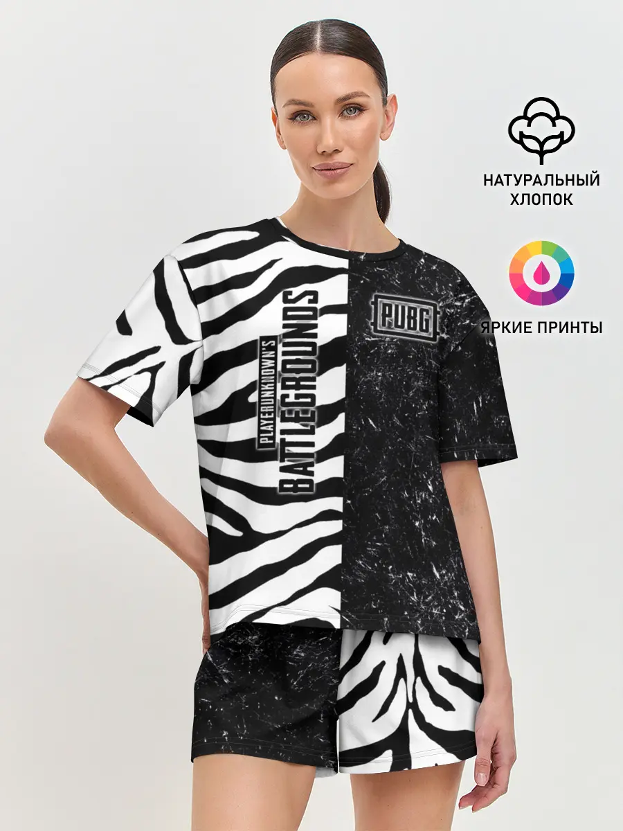 Женская пижама с шортами / PUBG Lifestyle