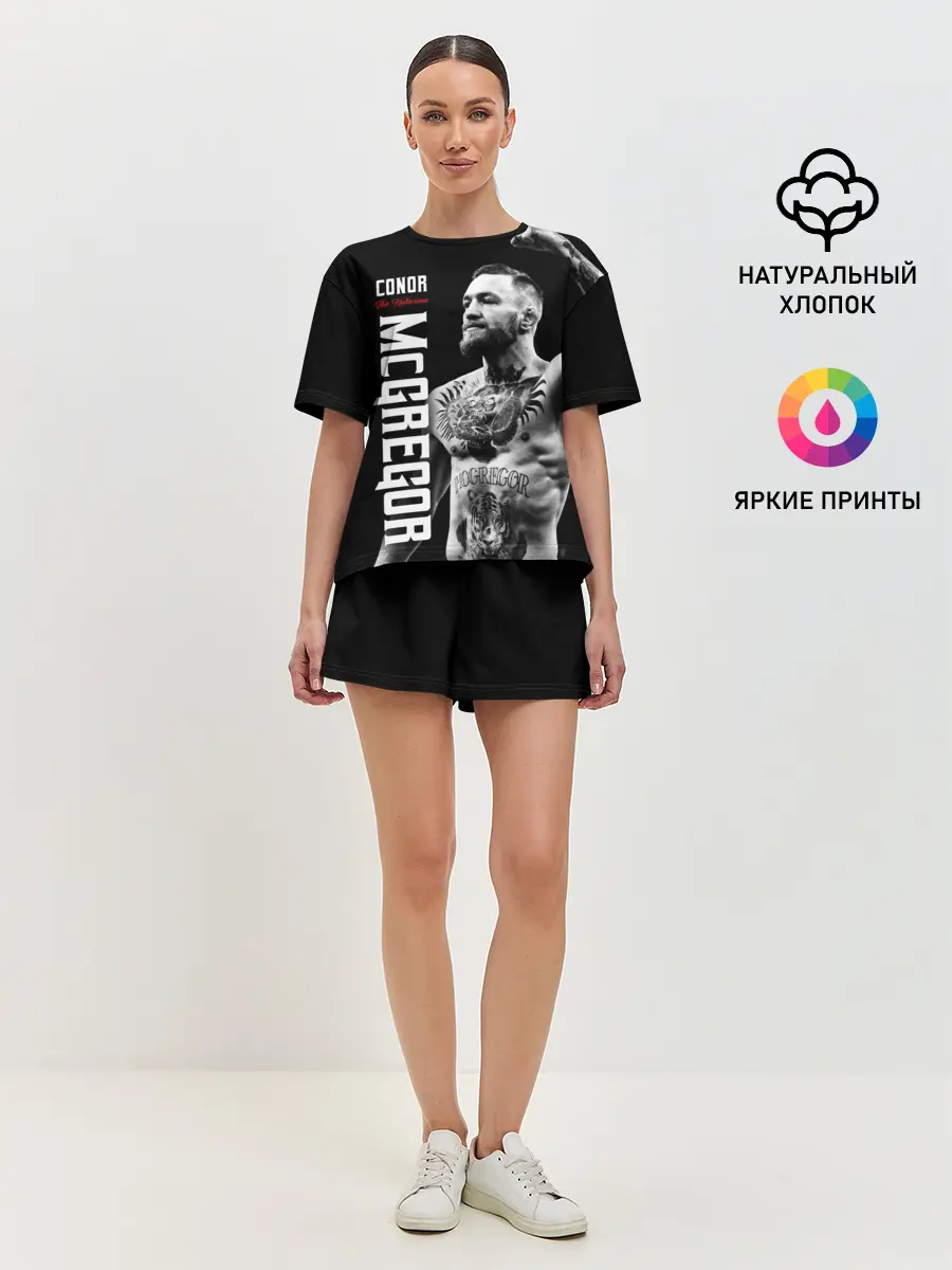 Женская пижама с шортами / Конор МакГрегор