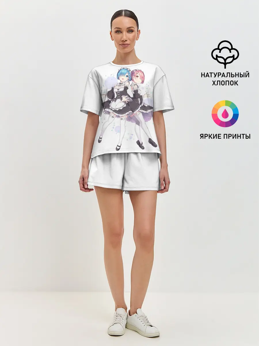 Женская пижама с шортами / Re Zero