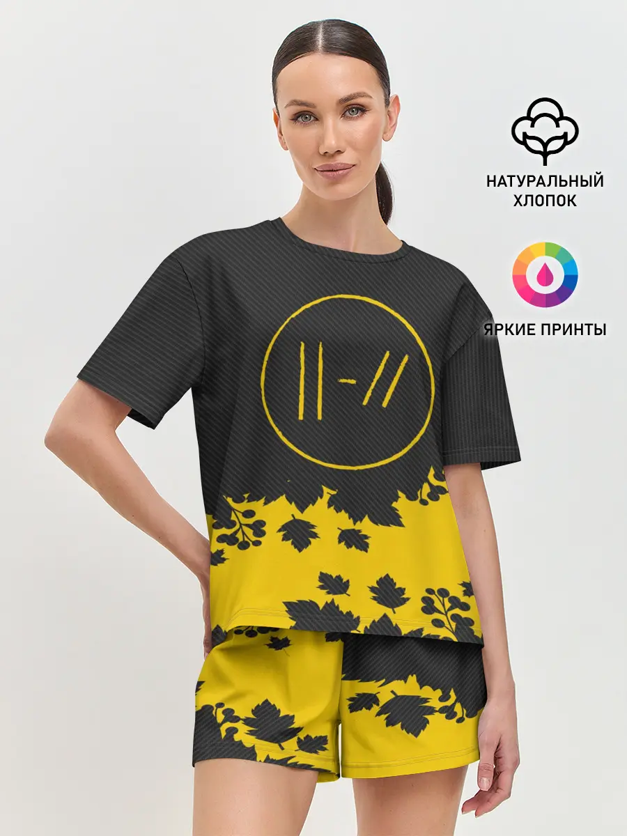 Женская пижама с шортами / TWENTY ONE PILOTS.