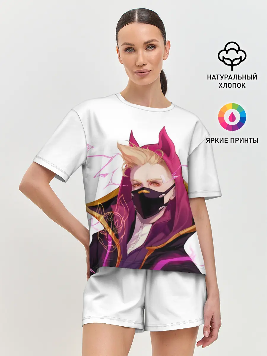 Женская пижама с шортами / Fortnite. Drift