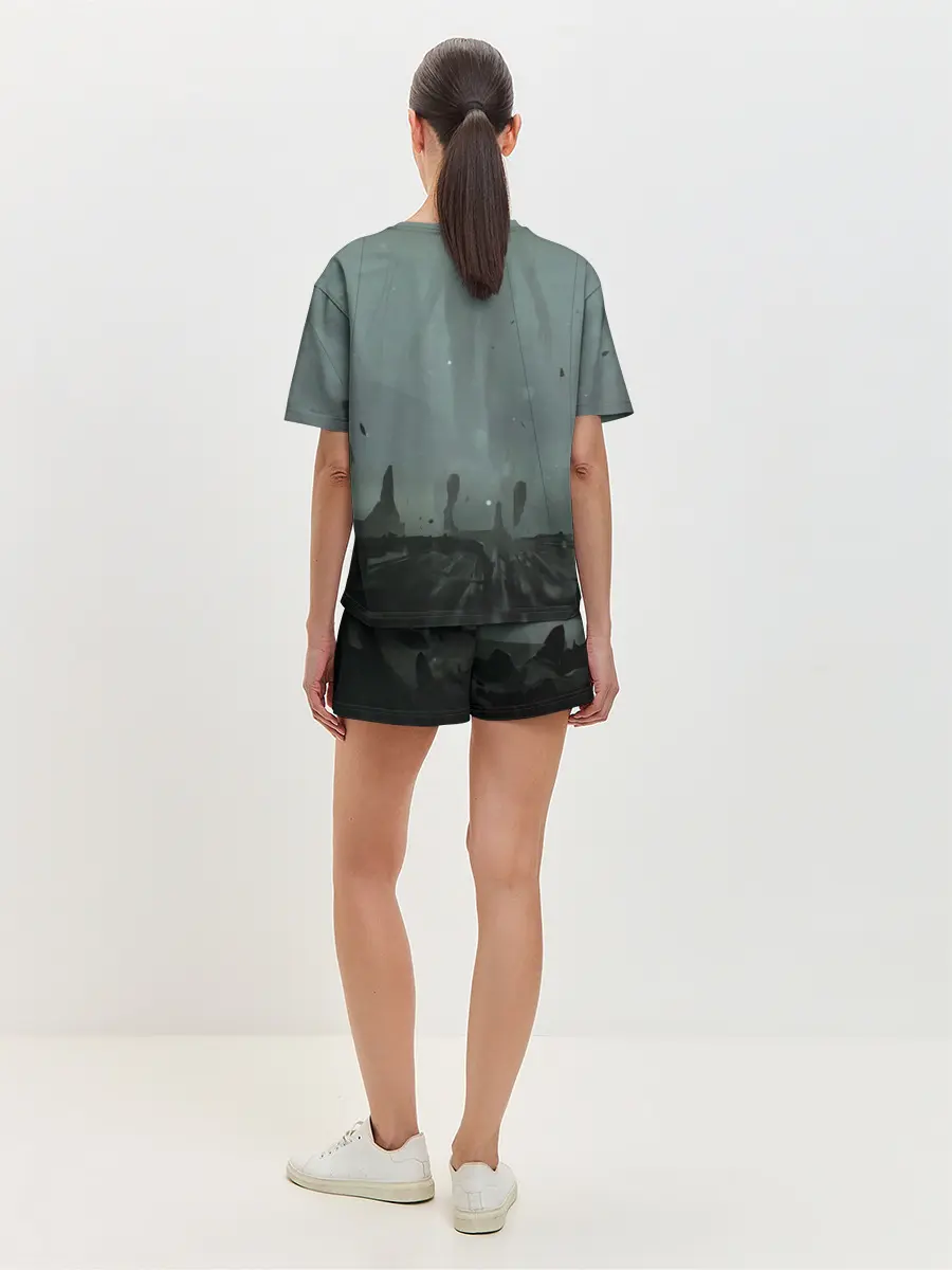 Женская пижама с шортами / Death Stranding