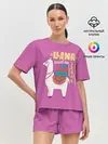 Женская пижама с шортами / Lama