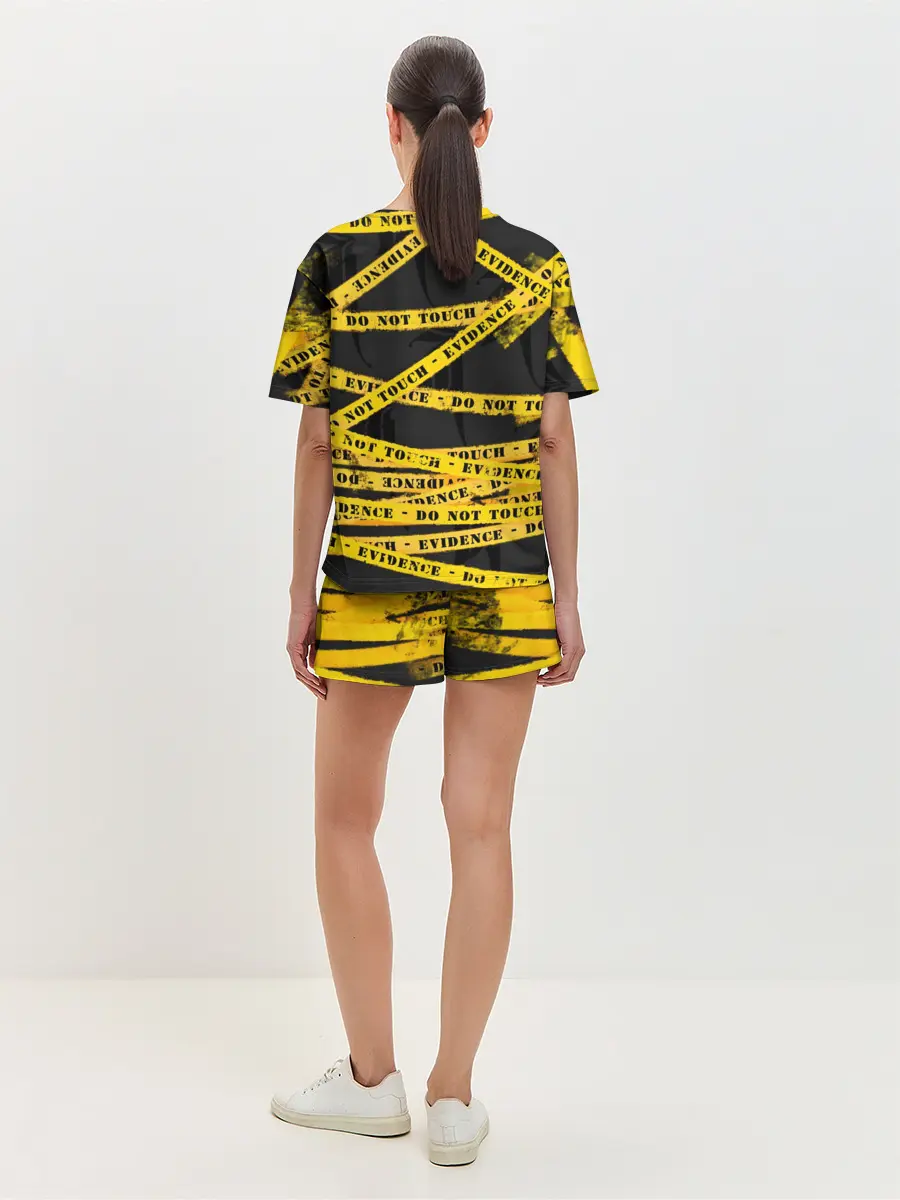 Женская пижама с шортами / Улика - не трогать