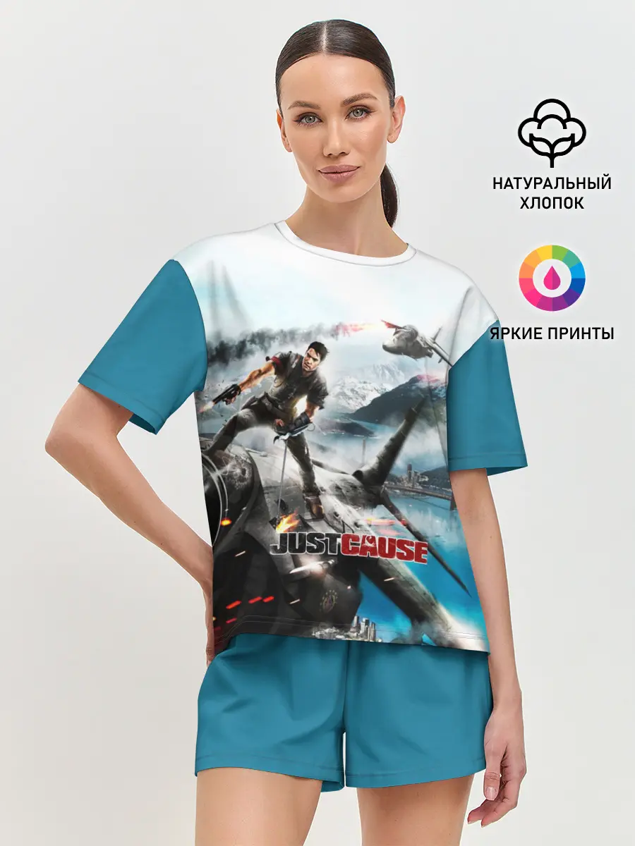 Женская пижама с шортами / Just Cause