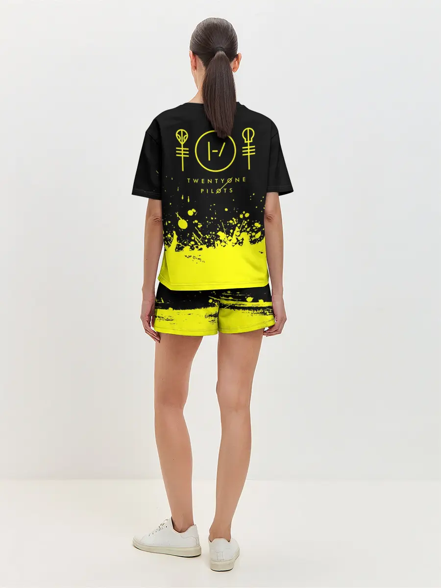 Женская пижама с шортами / Twenty One Pilots