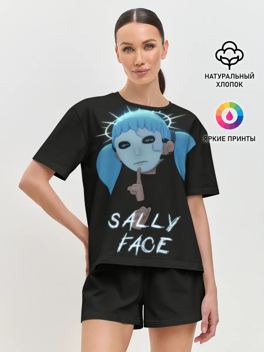 Женская пижама с шортами / Sally Face