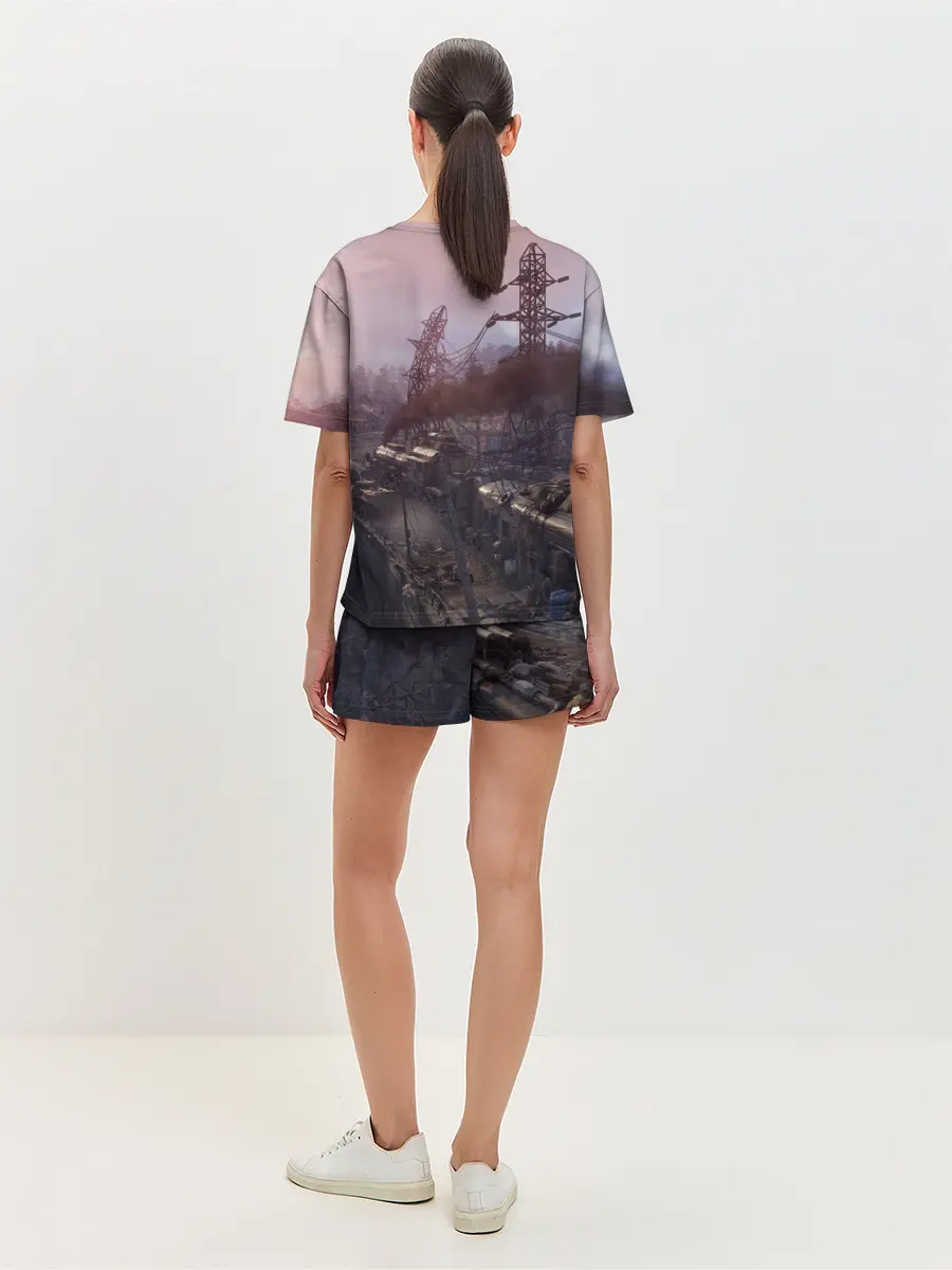 Женская пижама с шортами / Metro Exodus