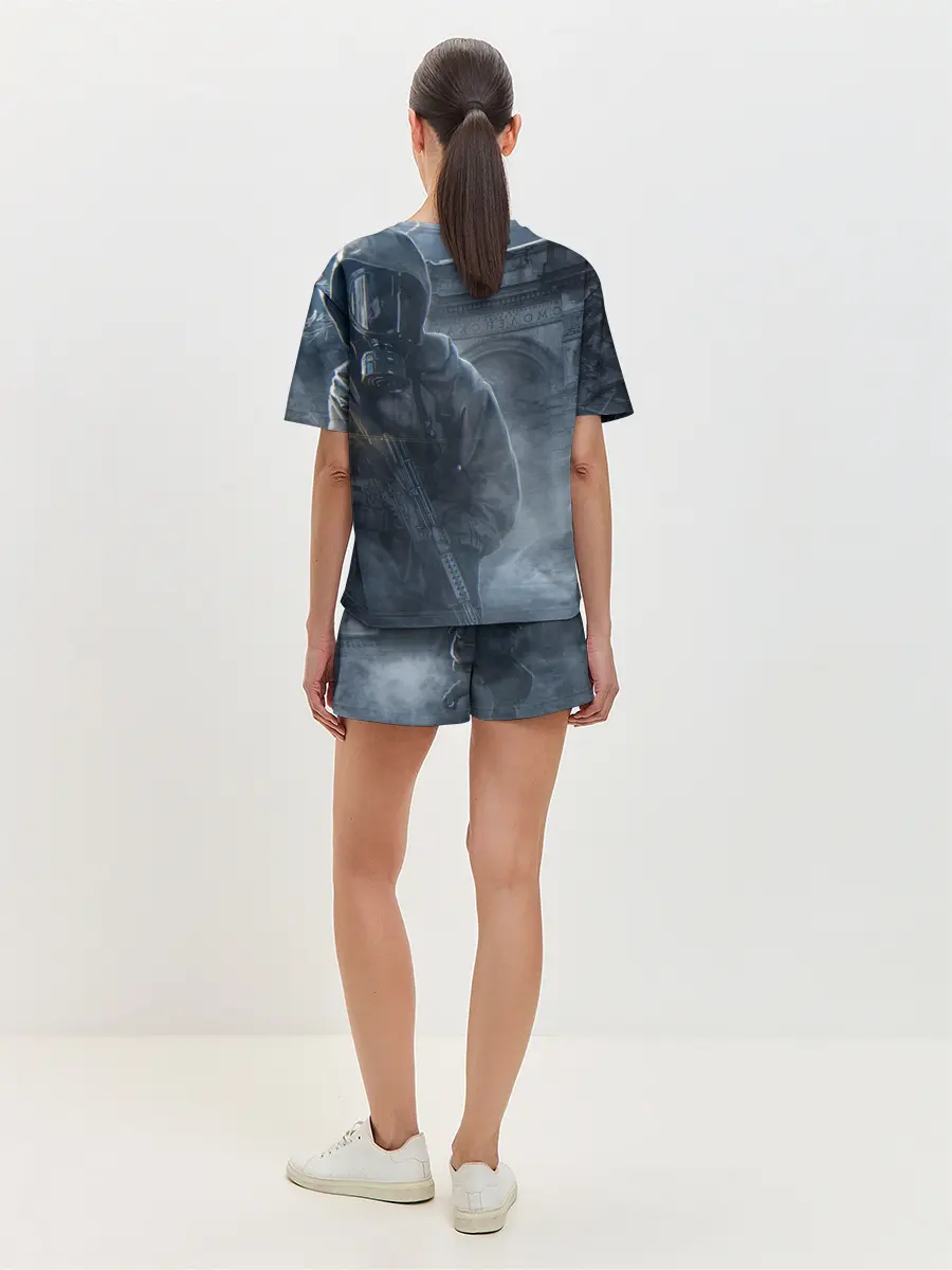 Женская пижама с шортами / Metro Exodus