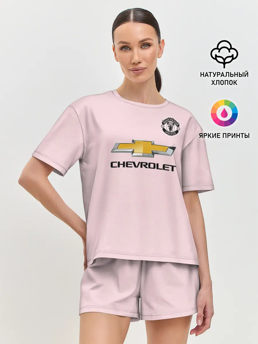 Женская пижама с шортами / Pogba third 18-19