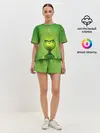 Женская пижама с шортами / Гринч