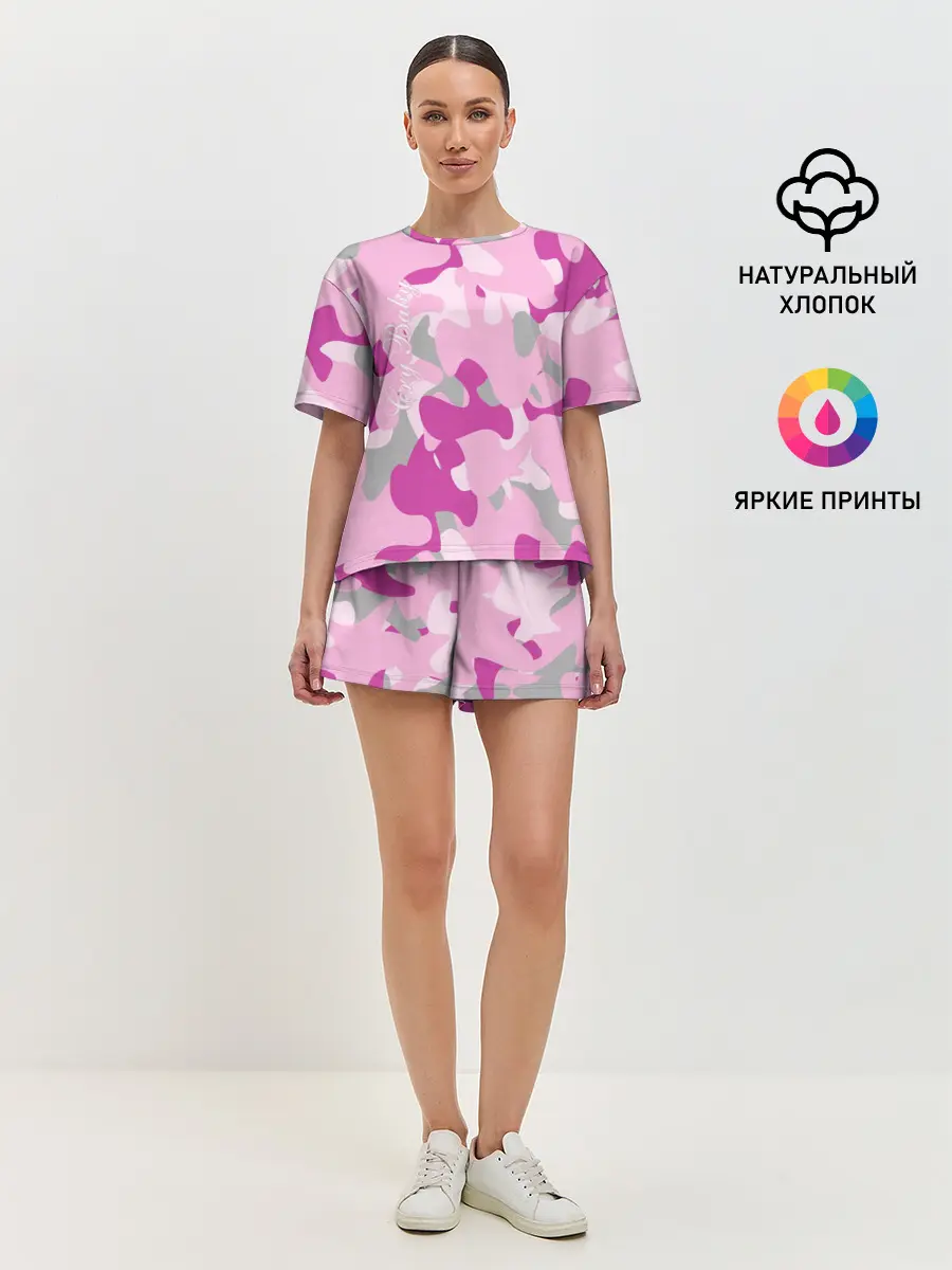 Женская пижама с шортами / Lil PEEP Cry baby