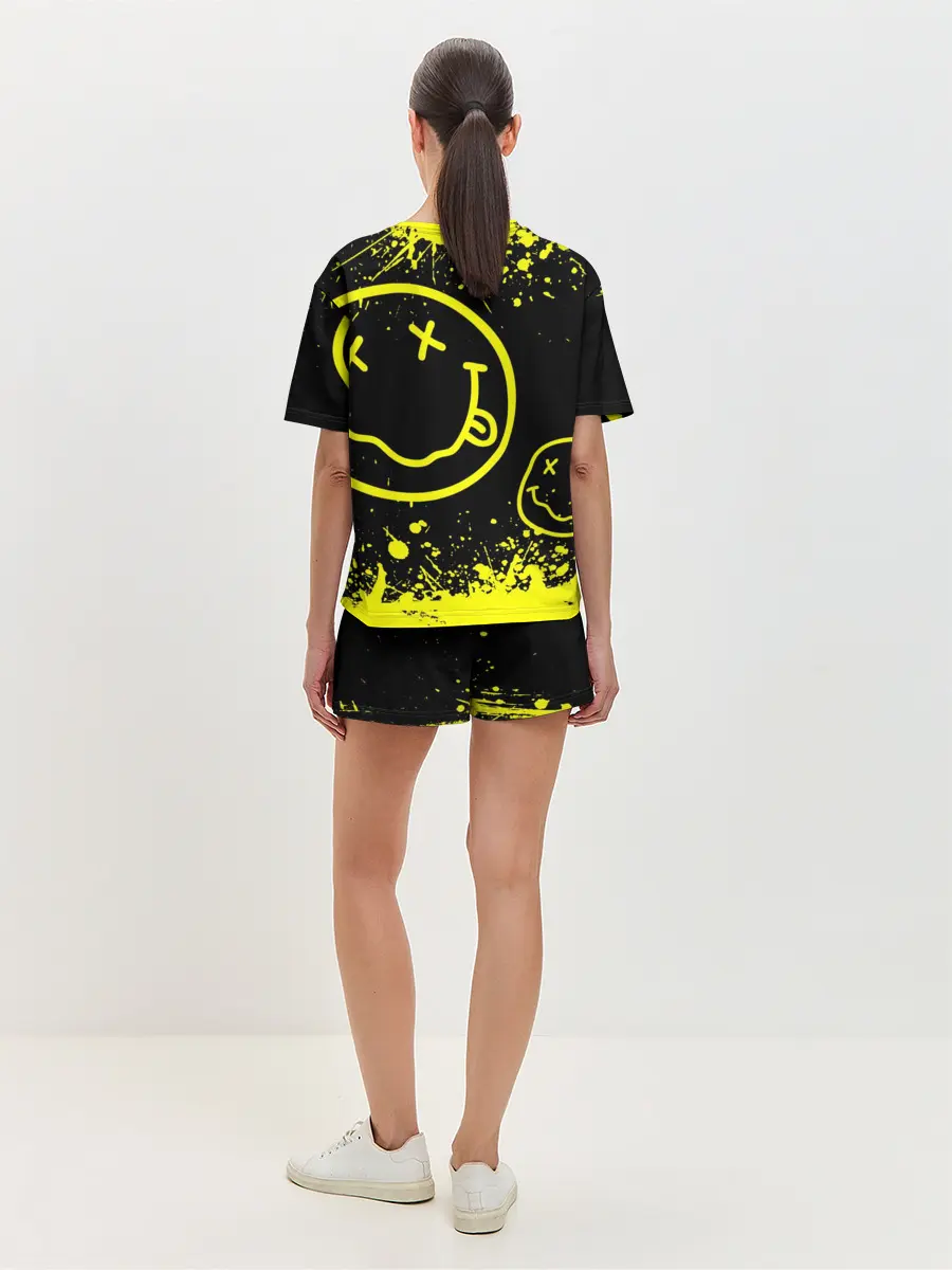 Женская пижама с шортами / Nirvana