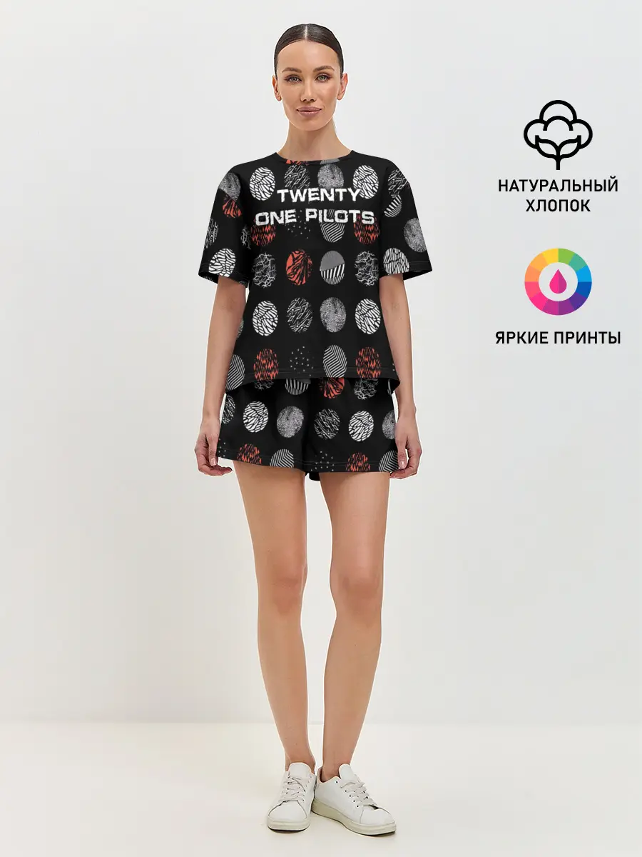 Женская пижама с шортами / Twenty One Pilots