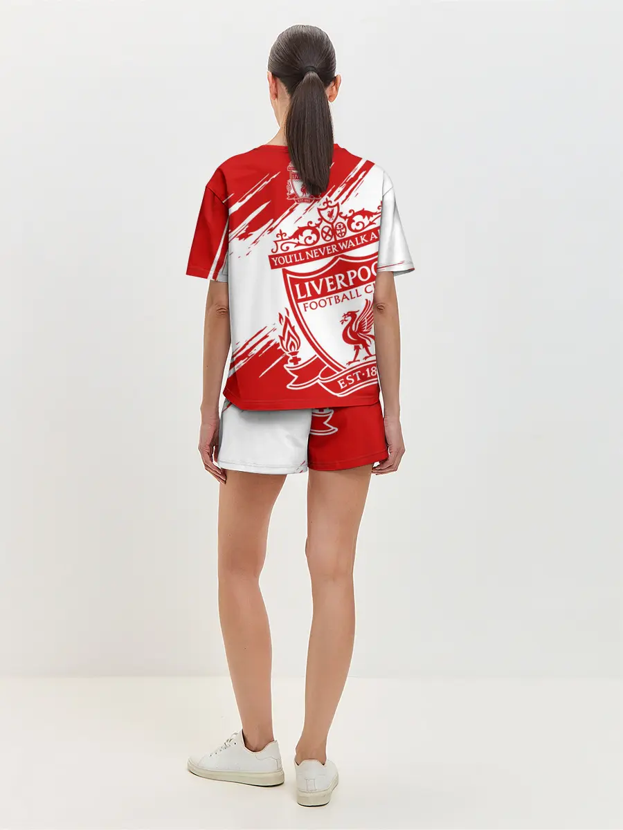 Женская пижама с шортами / Ливерпуль