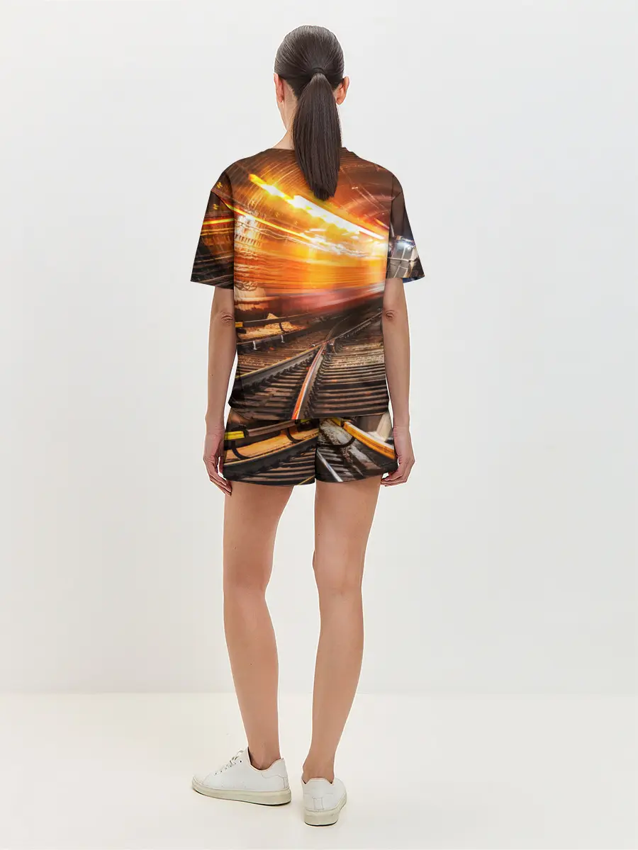 Женская пижама с шортами / metro exodus