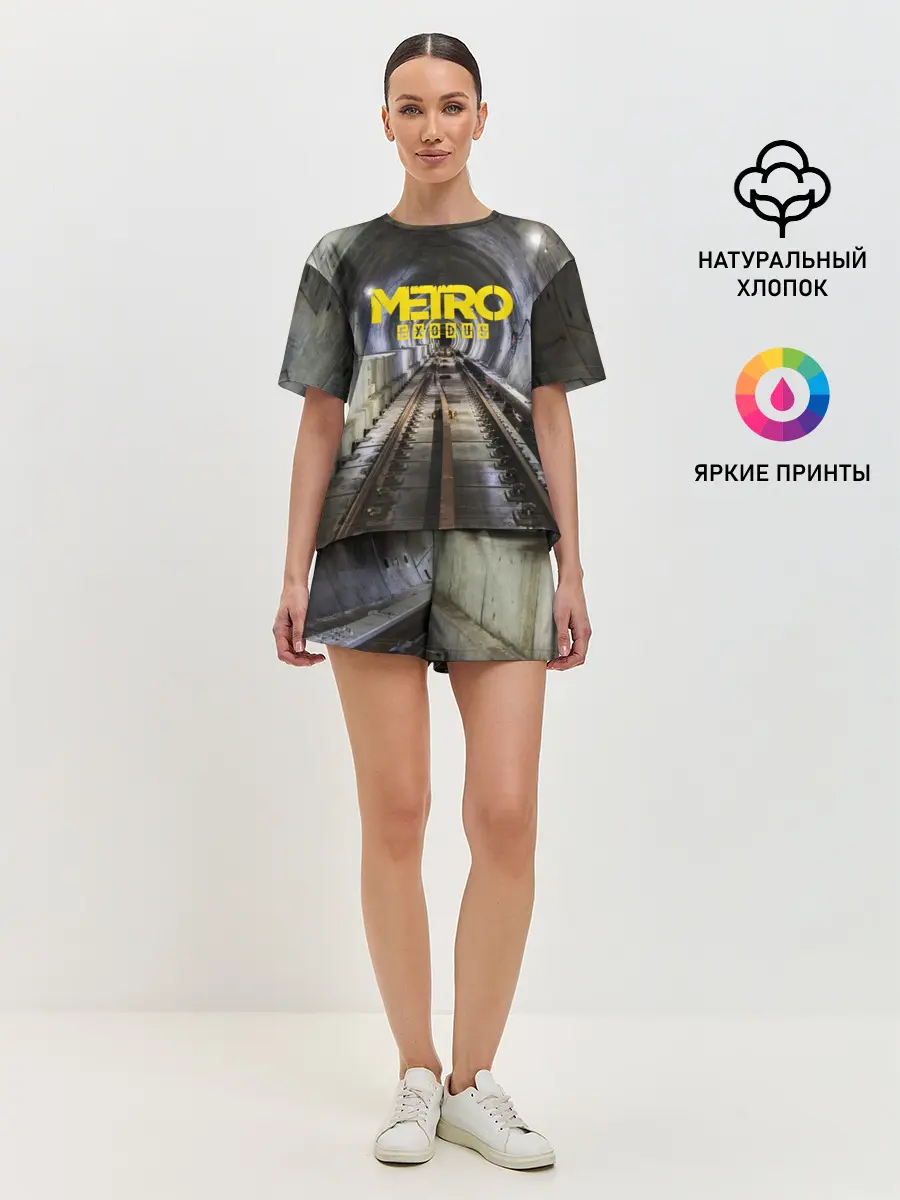 Женская пижама с шортами / METRO EXODUS