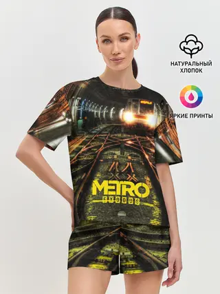Женская пижама с шортами / METRO EXODUS