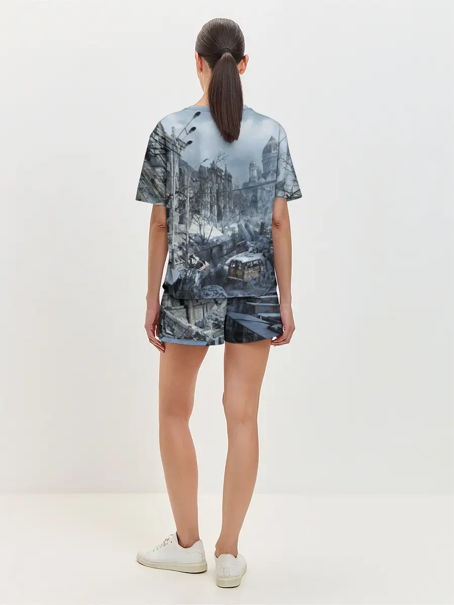 Женская пижама с шортами / METRO EXODUS