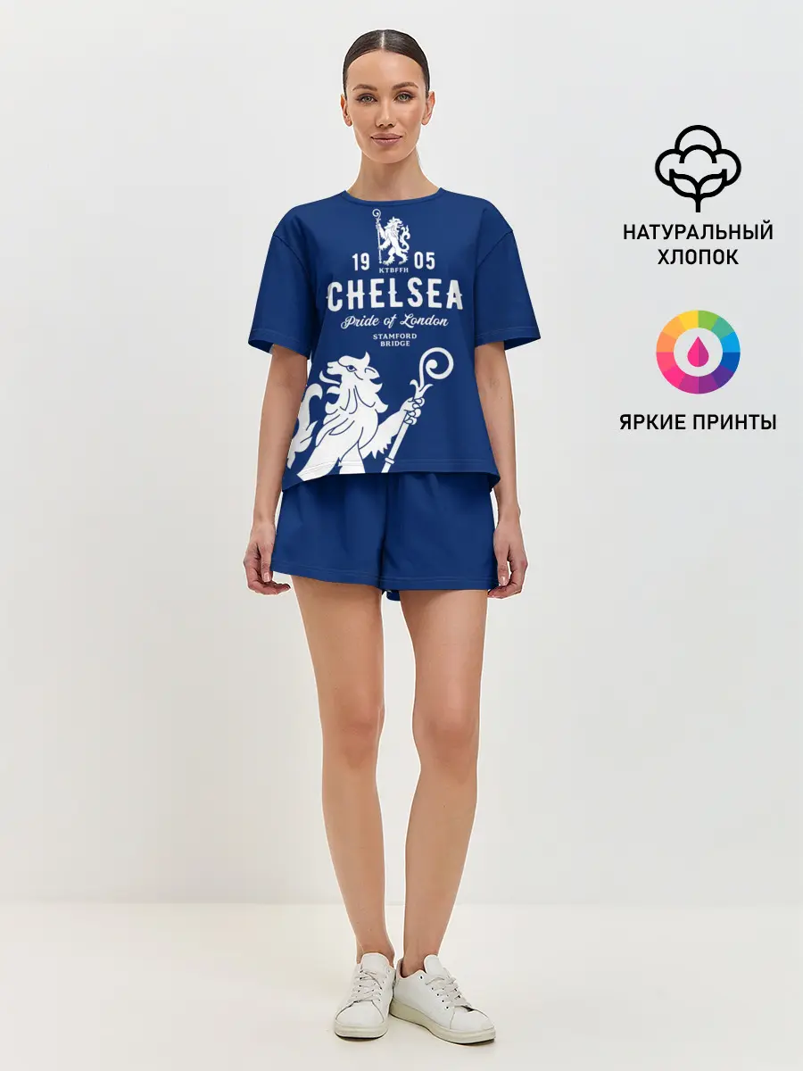 Женская пижама с шортами / Челси