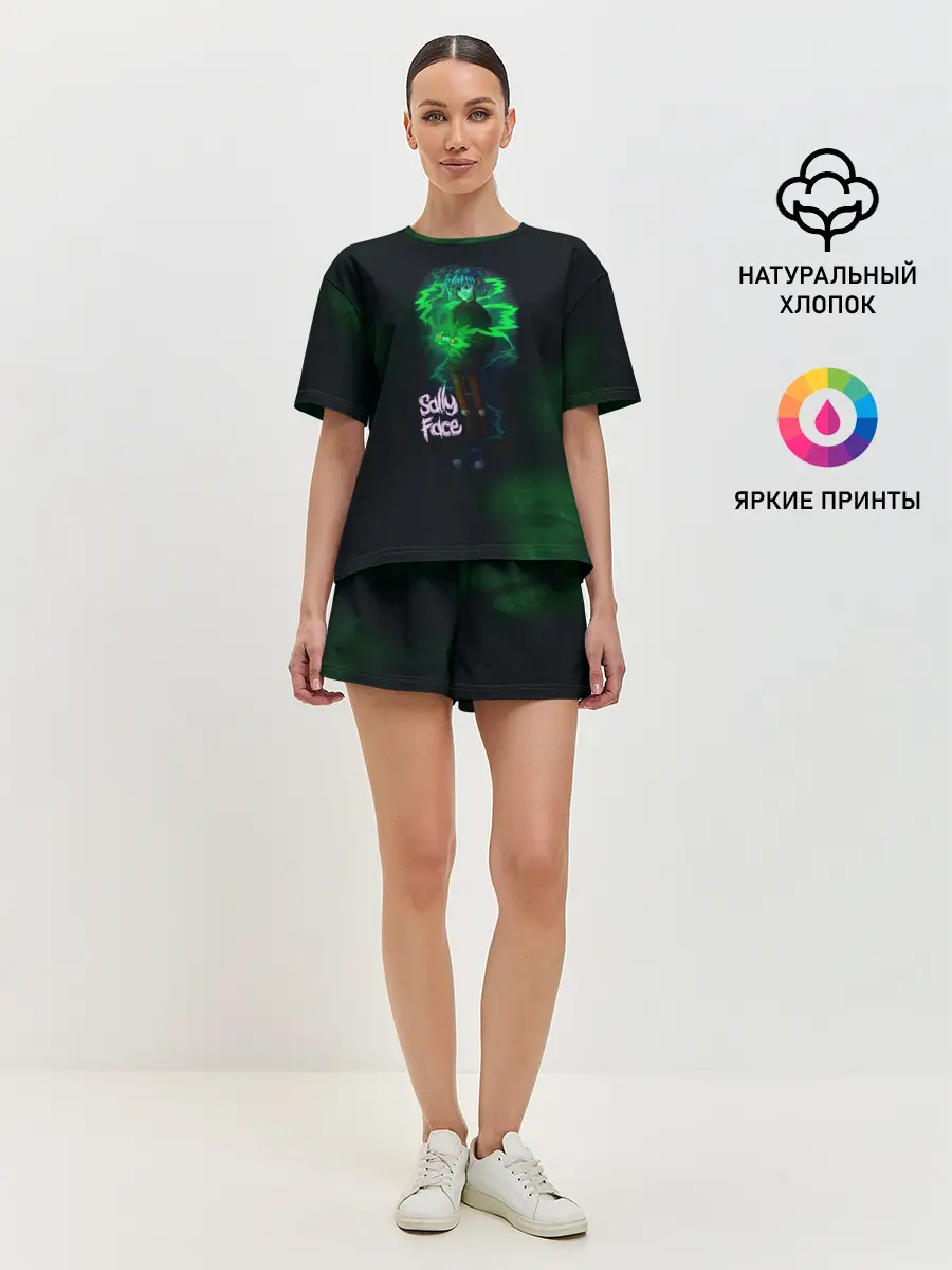 Женская пижама с шортами / Sally Face
