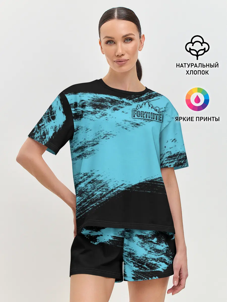 Женская пижама с шортами / Fortnite Save the World