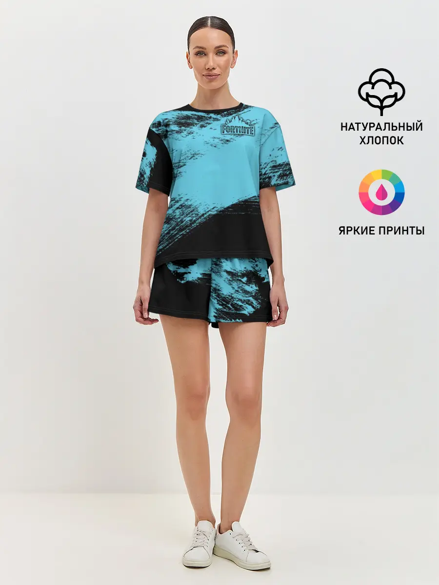 Женская пижама с шортами / Fortnite Save the World