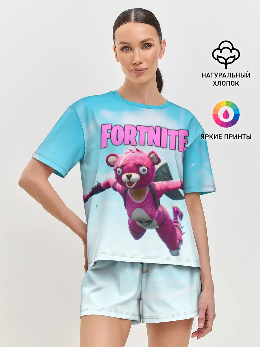 Женская пижама с шортами / Fortnite Save the World