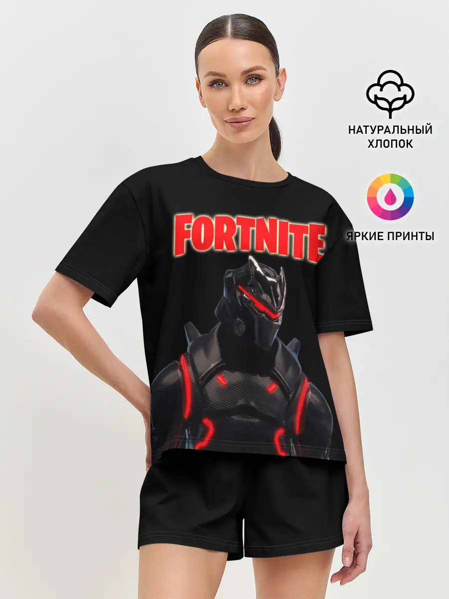 Женская пижама с шортами / Fortnite