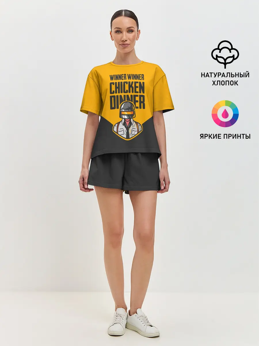 Женская пижама с шортами / PUBG