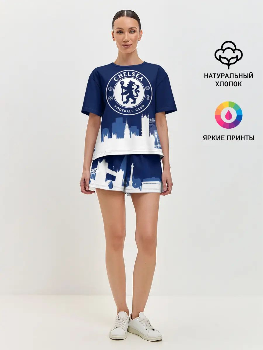 Женская пижама с шортами / Челси
