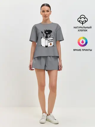 Женская пижама с шортами / Luci. How to burn humans