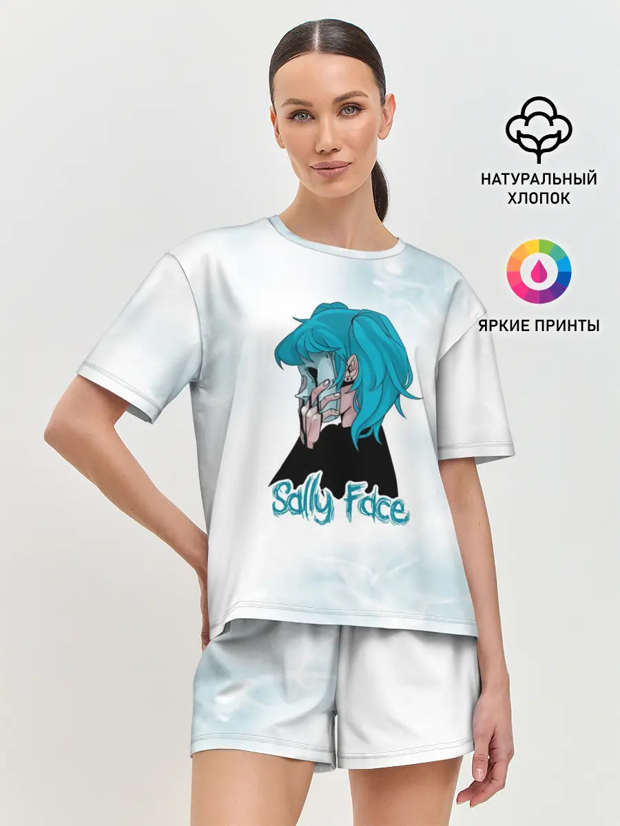 Женская пижама с шортами / Sally Face