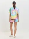 Женская пижама с шортами / Pastel Tie Dye