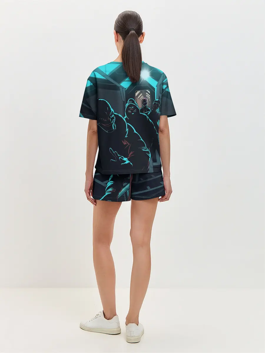 Женская пижама с шортами / Payday 2