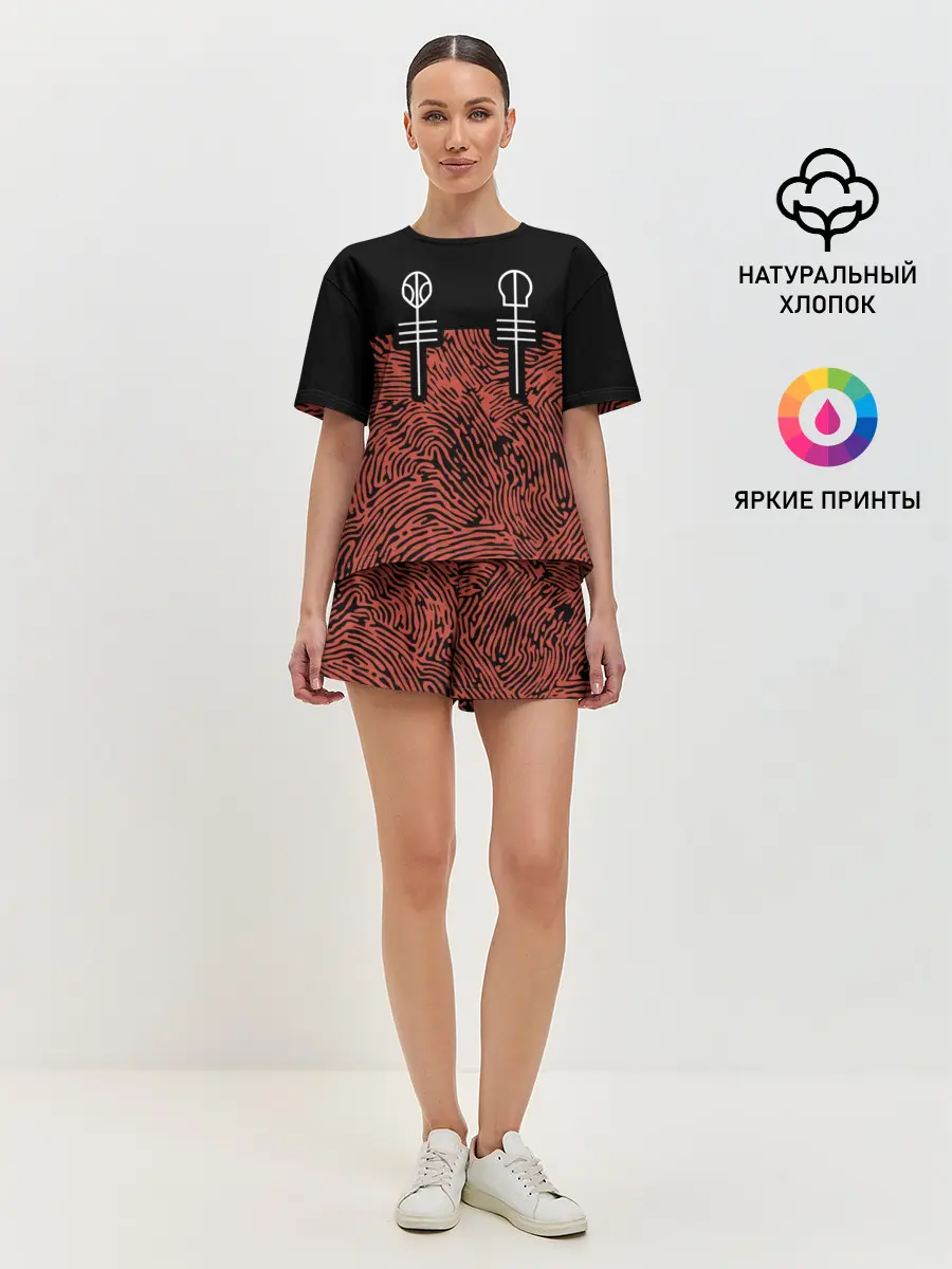 Женская пижама с шортами / Twenty One Pilots - Blurryface