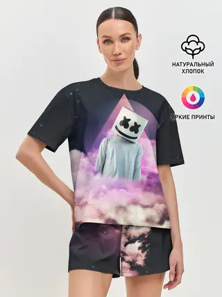 Женская пижама с шортами / Marshmallow