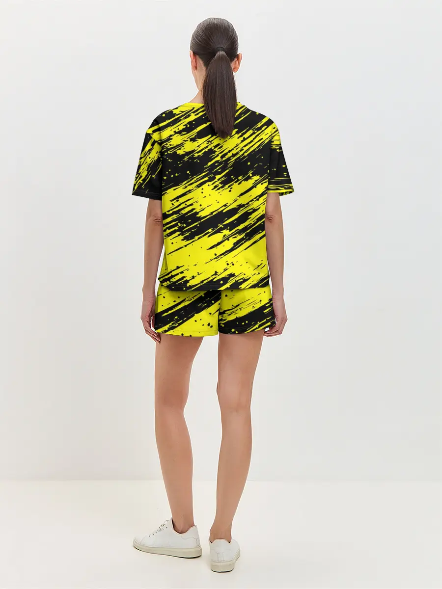 Женская пижама с шортами / Bumblebee