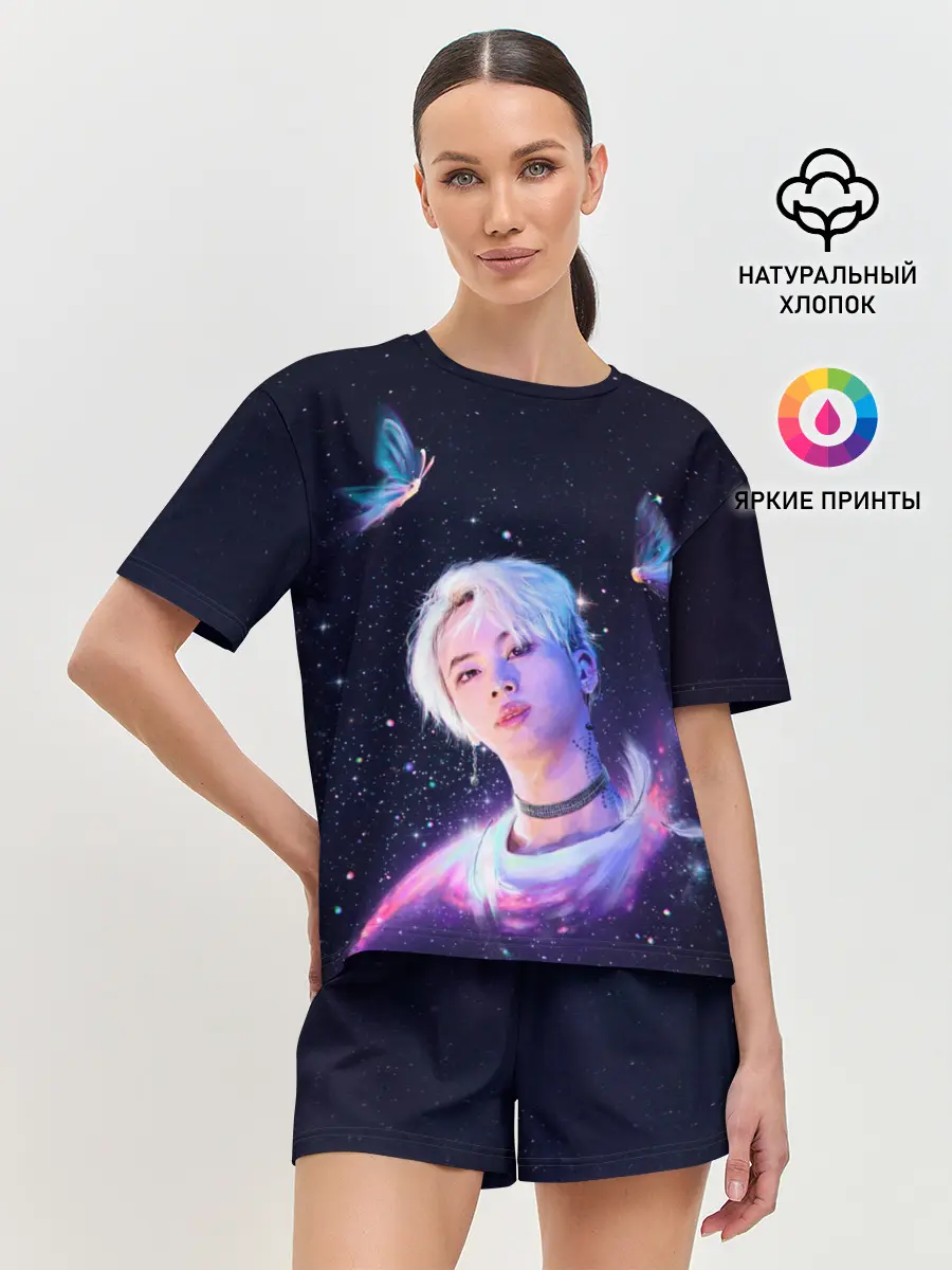 Женская пижама с шортами / BTS. DNA