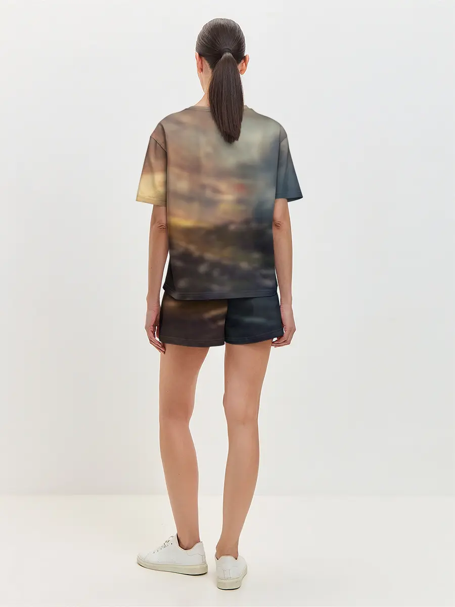 Женская пижама с шортами / Танки