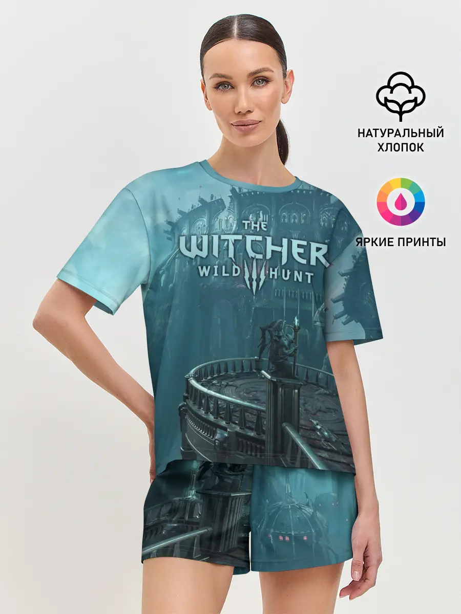 Женская пижама с шортами / Ведьмак 3: Дикая Охота