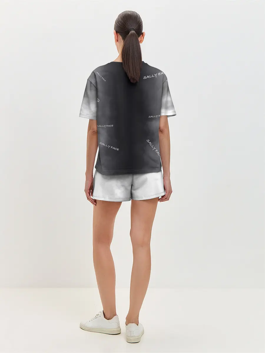 Женская пижама с шортами / Sally Face with a Guitar