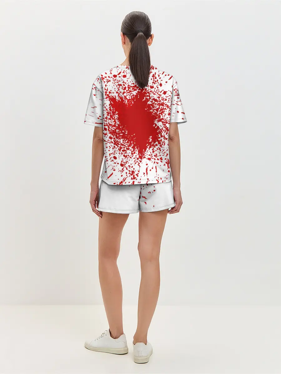 Женская пижама с шортами / Goblin Slayer blood spots