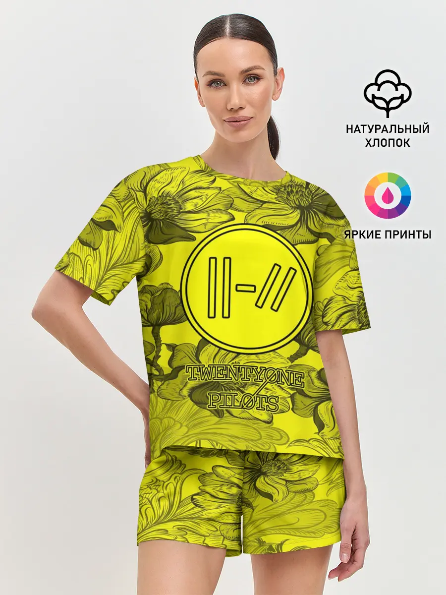 Женская пижама с шортами / TWENTY ONE PILOTS