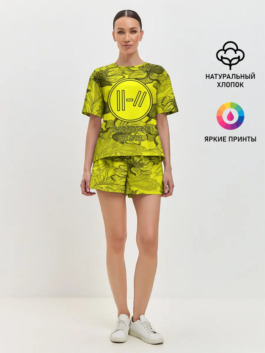 Женская пижама с шортами / TWENTY ONE PILOTS